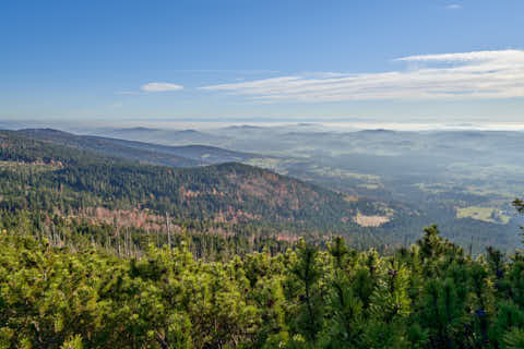 Gemeinde Neureichenau Landkreis Freyung-Grafenau Plöckenstein (Dirschl Johann) Deutschland FRG